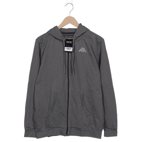 Kappa Herren Kapuzenpullover, grau, Gr. 52