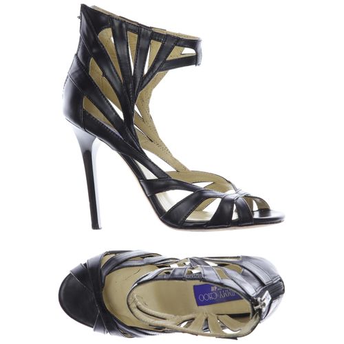 Jimmy Choo for H&M Damen Sandale, schwarz, Gr. 38