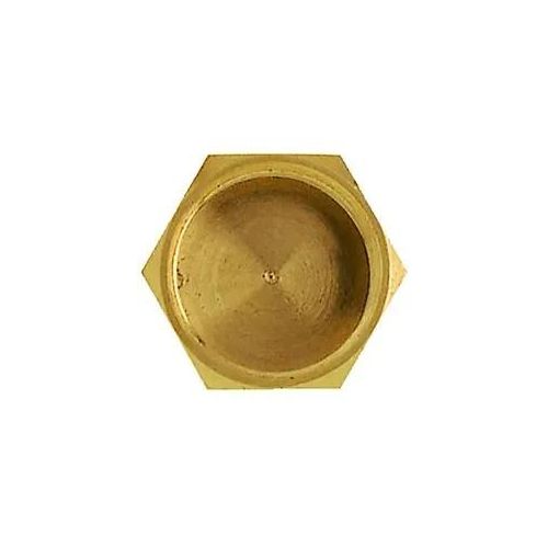 Heimeier Verschlusskappe 2001-02.314 Rp 1/2, Messing