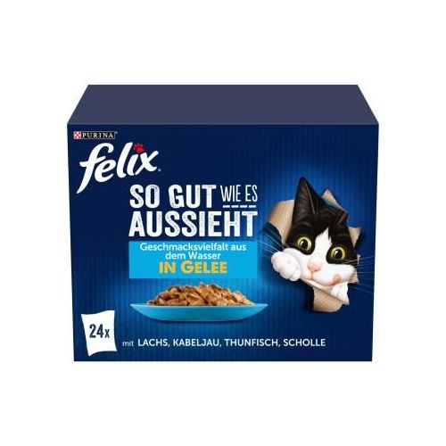 Felix So gut wie es aussieht 24x85g Geschmacksvielfalt aus dem Wasser