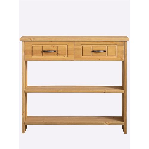 Konsole HEINE HOME Sideboards Gr. B/H/T: 101,5cm x 89cm x 25cm, beige (natur)