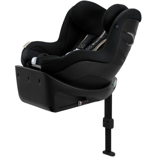 Autokindersitz CYBEX "Cybex Gold, Sirona Gi i-Size Plus, moon black" schwarz (moon black) Baby Kindersitze inklusive Base