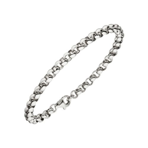 Silberarmband JOBO Armbänder Gr. Silber 925 (Sterlingsilber), silberfarben (silber 925) Damen Erbsarmband 925 Silber 19 cm