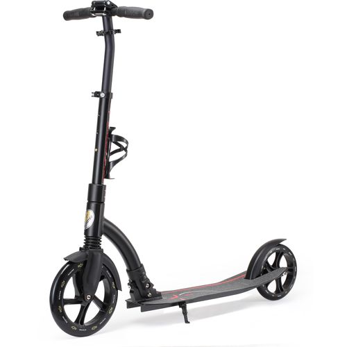 Cityroller STAR-SCOOTER, schwarz, ScooterB:37,5cm L:96cm, B:37,5cm L:96cm