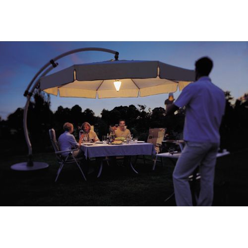 Gartenleuchte SUNGARDEN Lampen schwarz-weiß (weiß/schwarz) Gartenleuchte LED Lampen