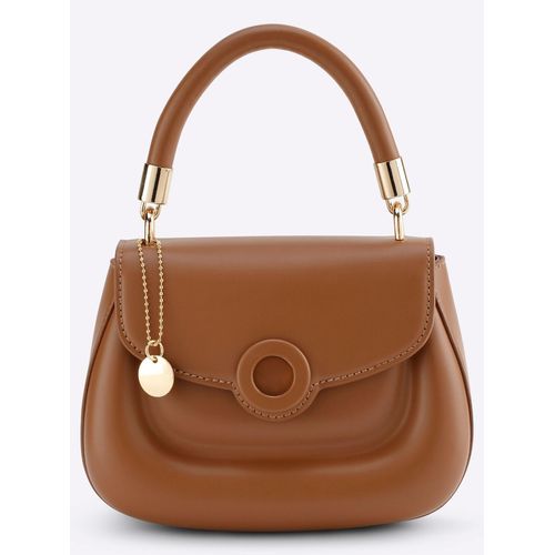 Handtasche HEINE Gr. B/H/T: 26cm x 19cm x 10cm, braun (cognac) Damen Taschen