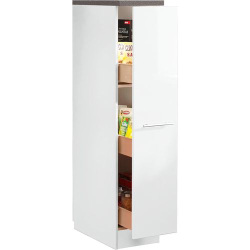 Apothekerschrank KOCHSTATION "KS-Toledo", weiß, B:30cm H:144cm T:60cm, Schränke, Apothekerschrank