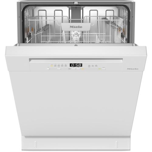 MIELE Unterbaugeschirrspüler "G 5410 U Active Plus", B (A-G), silber (weiß), B:59,8cm H:80,5cm T:57cm, Geschirrspüler