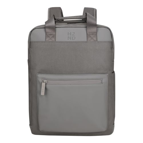 Notebookrucksack HARBOUR 2ND "Hamburg XL" Gr. B/H/T: 30cm x 40cm x 12cm, grau (dolphin) Damen Rucksäcke Tagesrucksack Arbeitsrucksack Schulrucksack