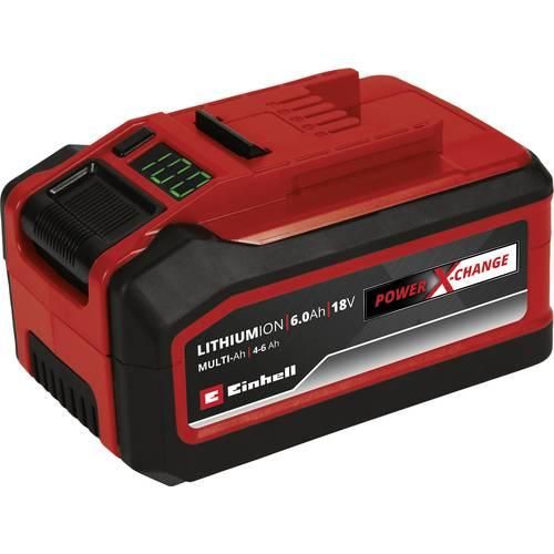 Einhell PXC Plus 18V 4-6 Ah Multi-Ah Power X-Change 4511502 Werkzeug-Akku 18 V 4 Ah, 6 Ah Li-Ion