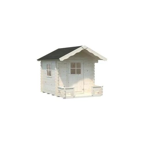 Spielhaus PALMAKO "Sam 2,4 m2" Spielhäuser beige (natur) Kinder mit Terrasse