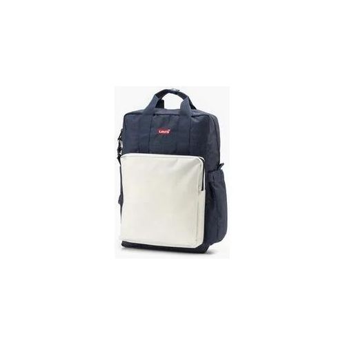 Cityrucksack LEVI'S Gr. B/H/T: 27cm x 45cm x 14cm, blau (navy blue) Rucksäcke Freizeitrucksack, Schulrucksack, Arbeitsrucksack