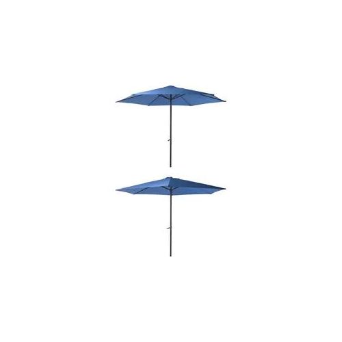 Sonnenschirm GARDEN PLEASURE Standschirme blau Ø 300 cm,