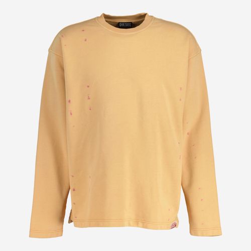 Beige Distressed Sweatshirt