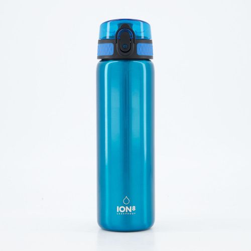 Metallische blaue Thermoskanne 600ml