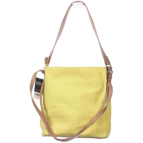 Esprit Damen Handtasche, gelb, Gr.