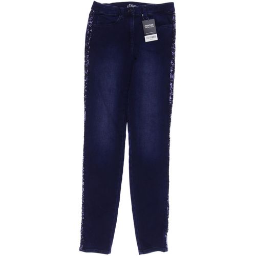 s.Oliver Damen Jeans, marineblau, Gr. 170