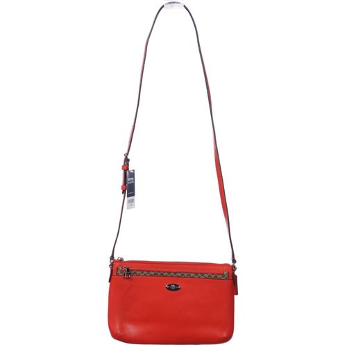 Coach Damen Handtasche, rot, Gr.