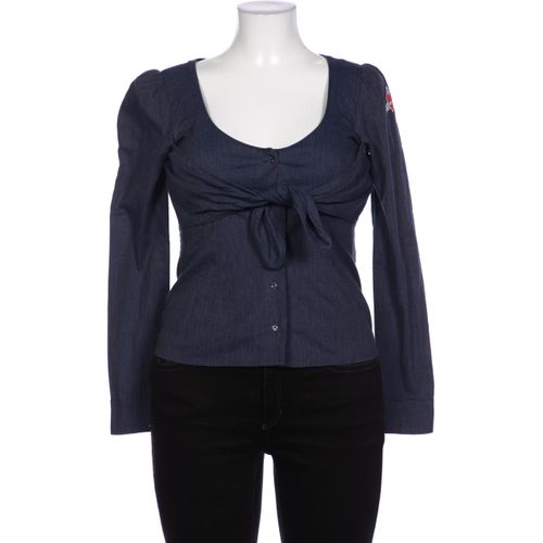 Lena Hoschek Damen Bluse, marineblau, Gr. 42