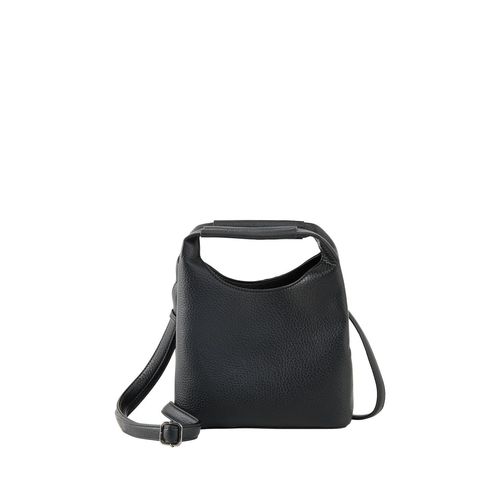 TOM TAILOR DENIM Damen Luara Beuteltasche, schwarz, Uni, Gr. ONESIZE