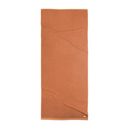 TOM TAILOR Unisex Frottier Badetuch, 80x200 cm, orange, Uni, Gr. 80X200