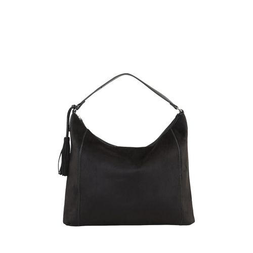 TOM TAILOR Damen Pira Beuteltasche, schwarz, Uni, Gr. ONESIZE