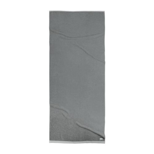 TOM TAILOR Unisex Frottier Badetuch, 80x200 cm, grau, Uni, Gr. 80X200