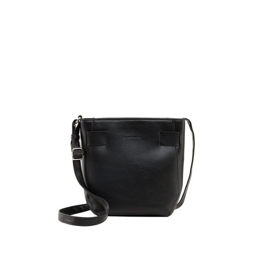 TOM TAILOR Damen Paige Beuteltasche, schwarz, Uni, Gr. ONESIZE