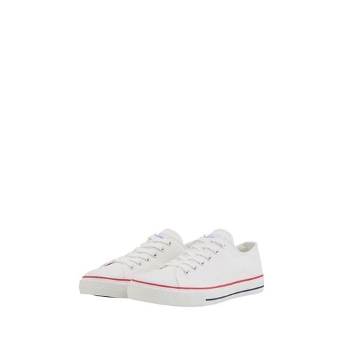 TOM TAILOR Damen Basic Sneaker, weiß, Uni, Gr. 37