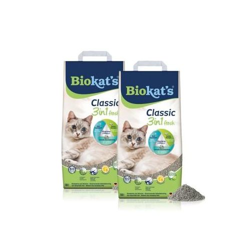 Biokat's Classic 3in1 fresh 2x18 l