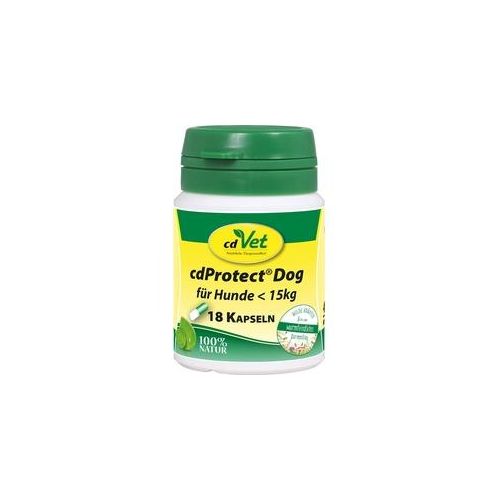 cdVet cdProtect Dog bis 15kg 18 Kapseln