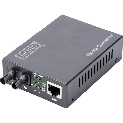 Digitus DN-82110-1 LAN, ST Duplex Netzwerk-Medienkonverter 1 GBit/s