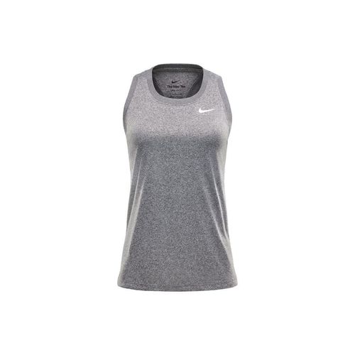 Nike Damen Dri-Fit Racerback-Tanktop grau