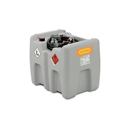 Mobile Tankstelle CEMO DT-Mobil Easy Elektropumpe CENTRI SP30, Automatik-Zapfpistole, 210 l, Polyethylen, einwandig, B 785 x T 595 x H 685 mm