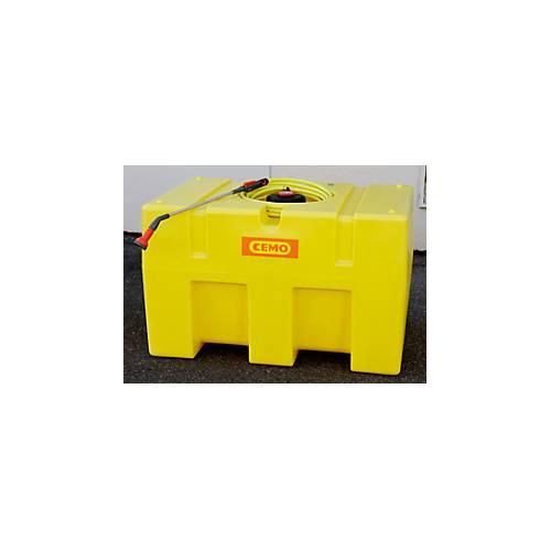 Mobile Bewässerungssysteme BWS 30-PE CEMO, Förderleistung 30I/min, L 1160 x B 760 x H 730 mm, Gewicht 37 kg, 450 Liter