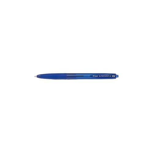 Kugelschreiber Pilot Super Grip G 2036, Strichstärke M, 12 Stück, blau