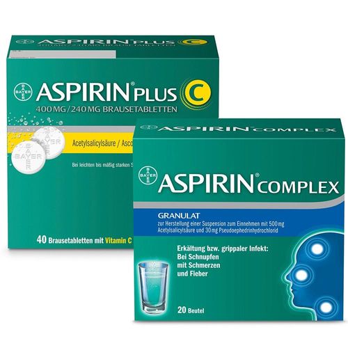 ASPIRIN® ERKÄLTUNGS-SET 40+20 St