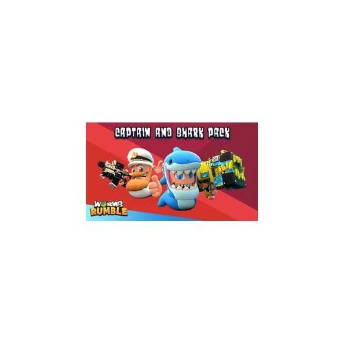 Worms Rumble - Captain & Shark Double Pack