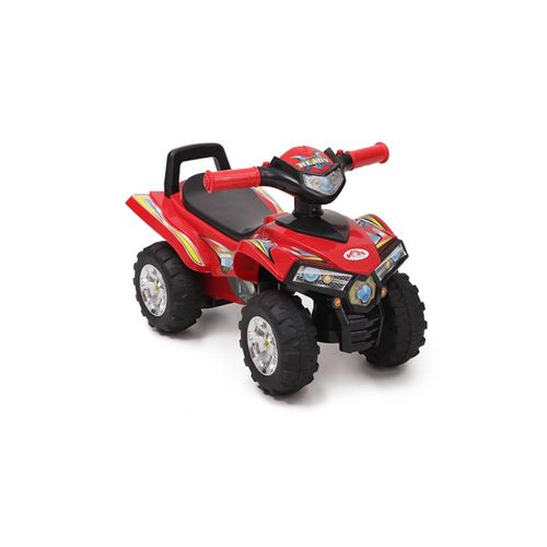 Rutschauto ATV 551 ab 1 Jahr mit Musikfunktion, Hupe, Quad Design schwarz/rot