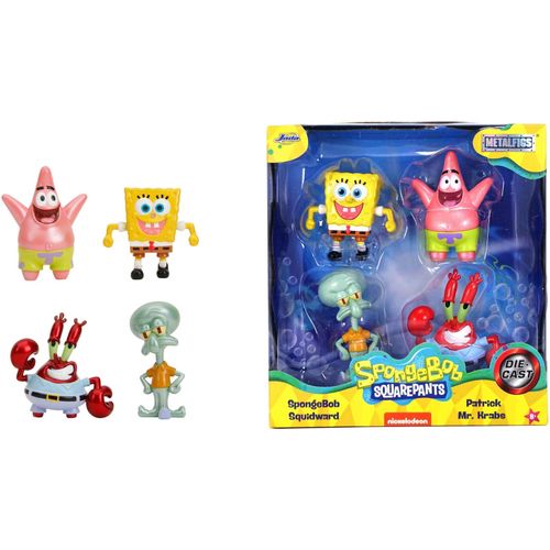 JADA Spielfigur »Sponge Bob 4-Pack Figures«