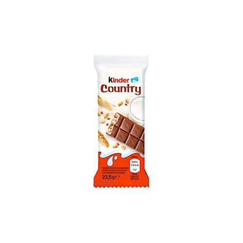 Schokoriegel Ferrero Kinder Country, Packung mit 20 Einzelriegeln á 23,5 g