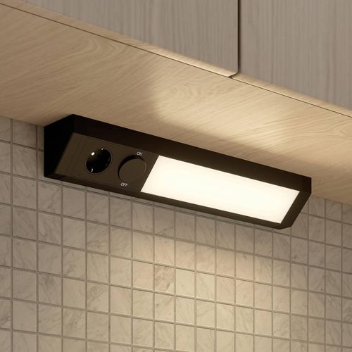 Arcchio Mitari LED-Unterbauleuchte, schwarz