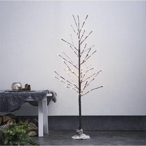 LED-Dekobaum Tobby Tree IP44 braun Höhe 120cm