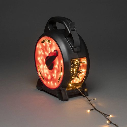 LED-Lichterkette Micro bernstein 400flammig 27,93m