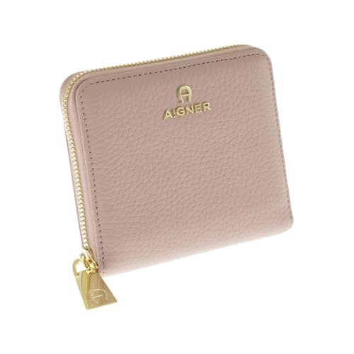 Aigner Damen Portemonnaie, pink, Gr.