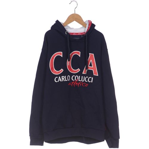 Carlo Colucci Herren Kapuzenpullover, marineblau, Gr. 54