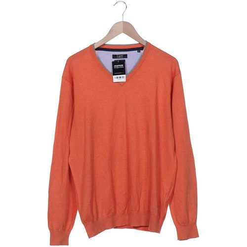 Bugatti Herren Pullover, orange, Gr. 54