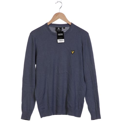 Lyle & Scott Herren Pullover, blau, Gr. 48