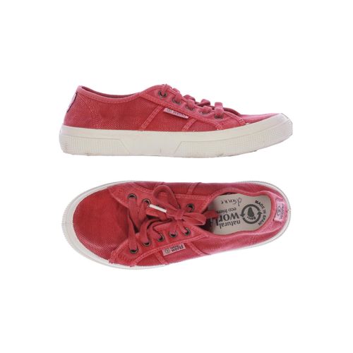 Natural World Damen Sneakers, rot, Gr. 36