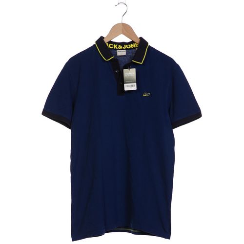 Jack & Jones Herren Poloshirt, blau, Gr. 54